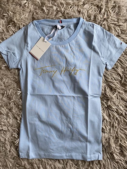 Tommy Hilfiger TH koszulka bluzka t-shirt rozm xs s m
