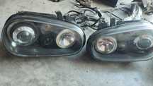 Reflektory soczewkowe ringi VW Golf 4