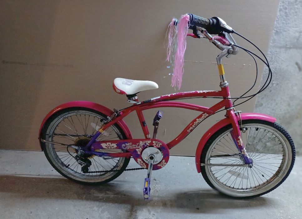 Costom rower dla dziewczynki