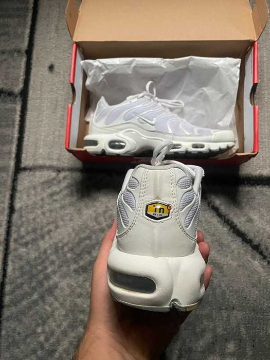 "Buty koszykówki "Nike_Air_Max_Plus_White R.38