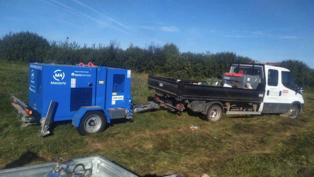 Wciągarki kablowa M4 VOLTA 5,5 t siła uciągu, 1000m, TD710 USB2, pilot