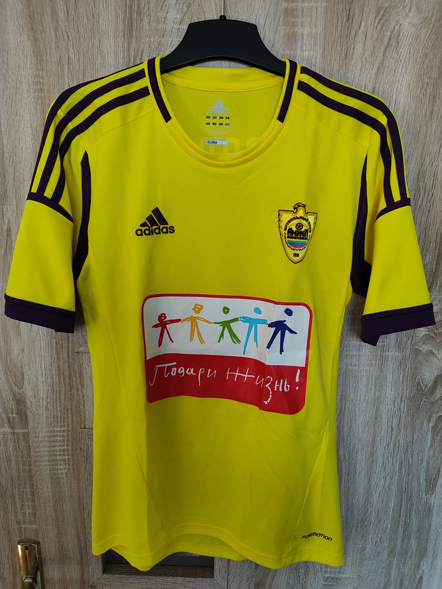Koszulka piłkarska Adidas FK Anży Machaczkała 2012/13 r. S #19 Traore