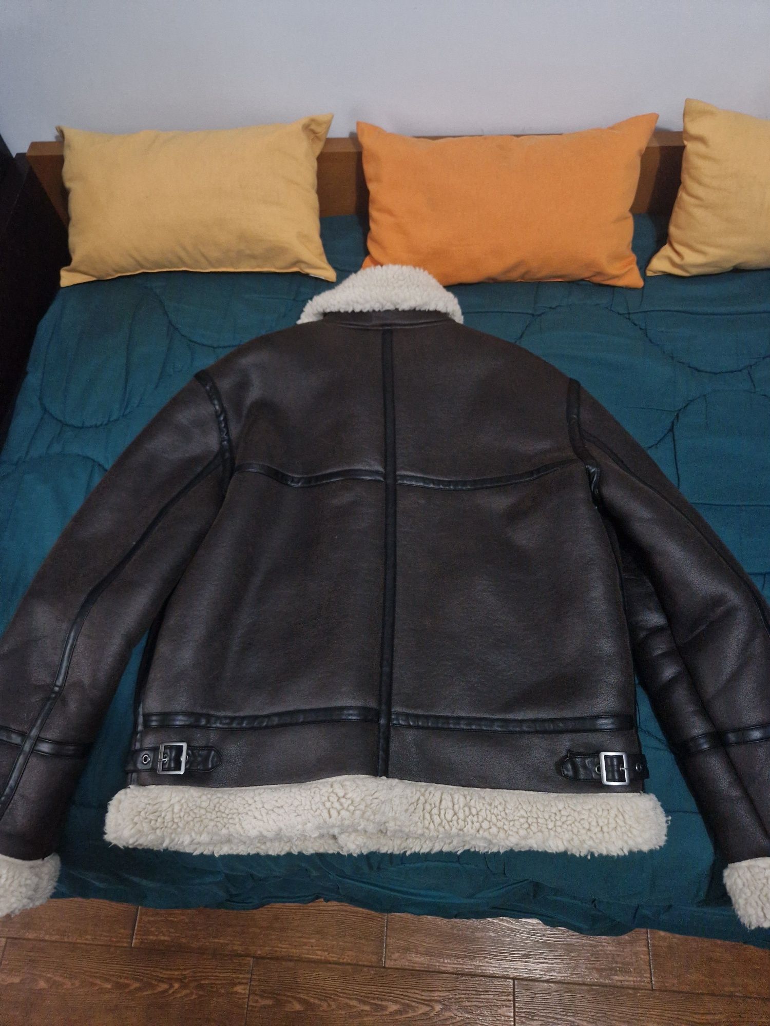 Casaco Shearling Faux Leather