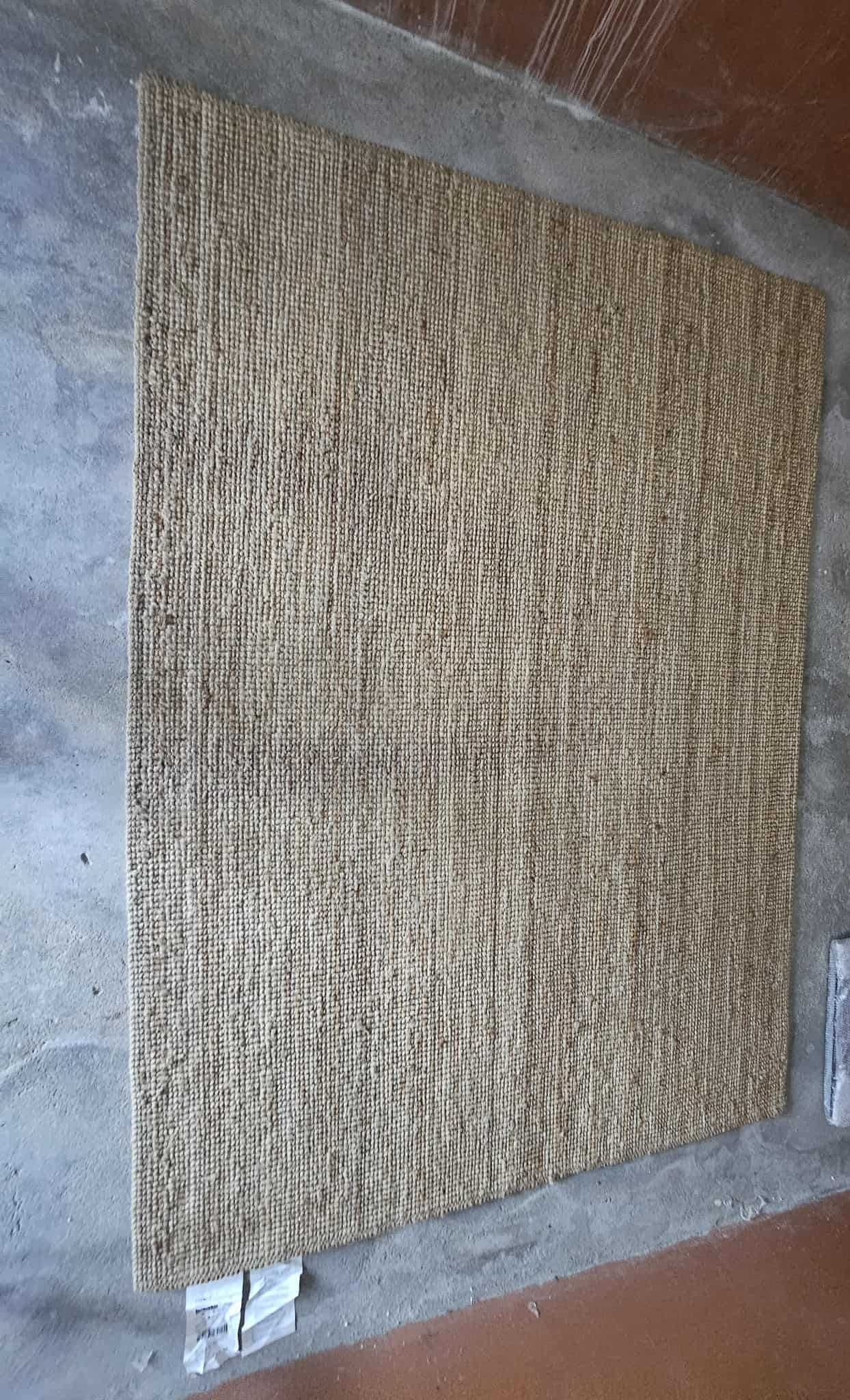 Tapete de fibras naturais 160x230cm || Natural fiber rug 160x230cm