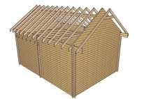Domek 35m2, Balik 43mm