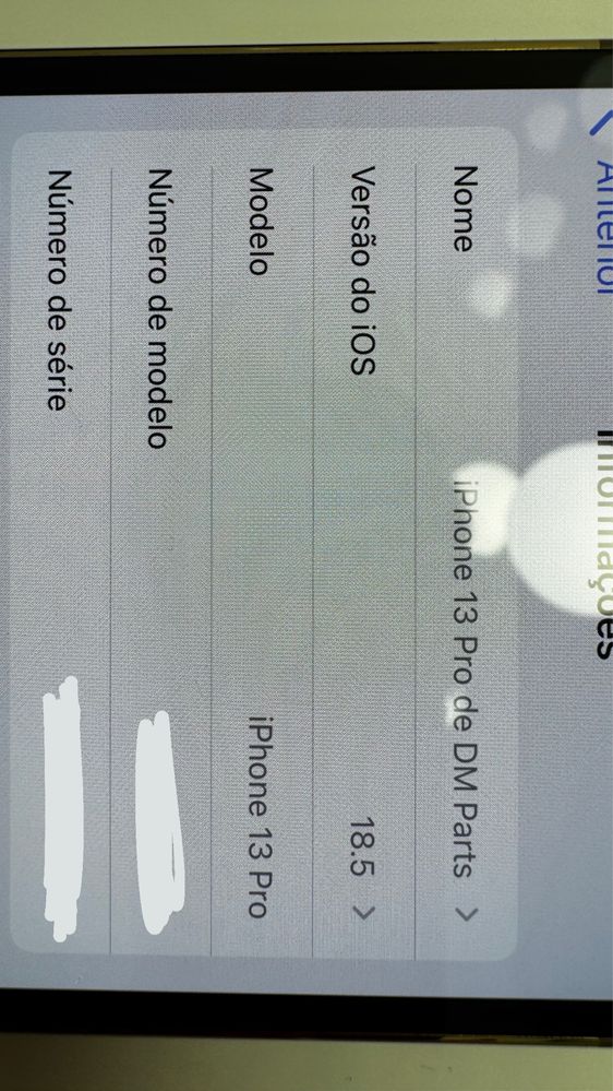 Iphone 13 Pro Dourado 256 GB Bateria 78%