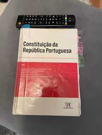 livro constituicao da republica portuguesa- almedina