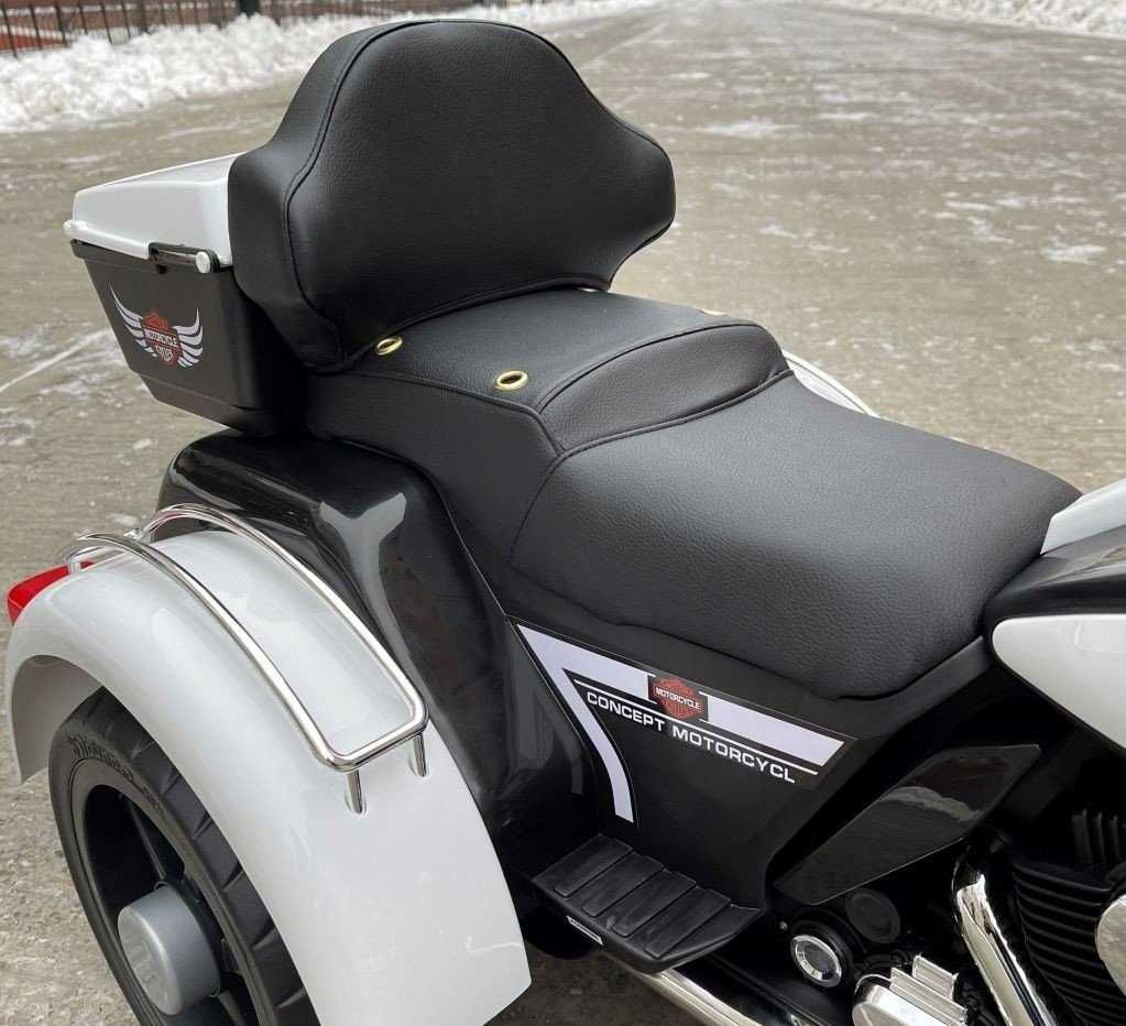 Motocykl HARLEY DAVIDSON CVO Elektryczny Trajka Auto Akumulator DZIECI