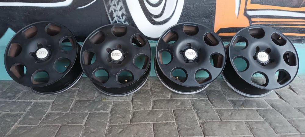 Диски титанові R-16 /5*112 Audi весь vag 5.5/4шт.
