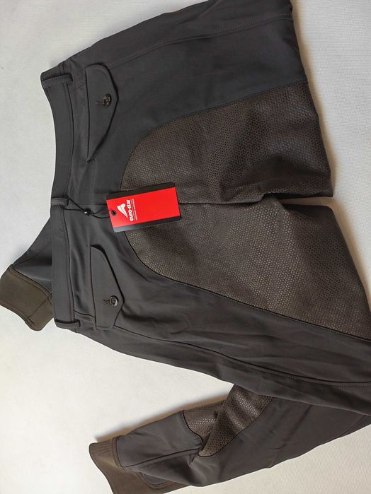 Nowe męskie bryczesy Eurostar Camillo FullGrip Mocca rozmiar 52