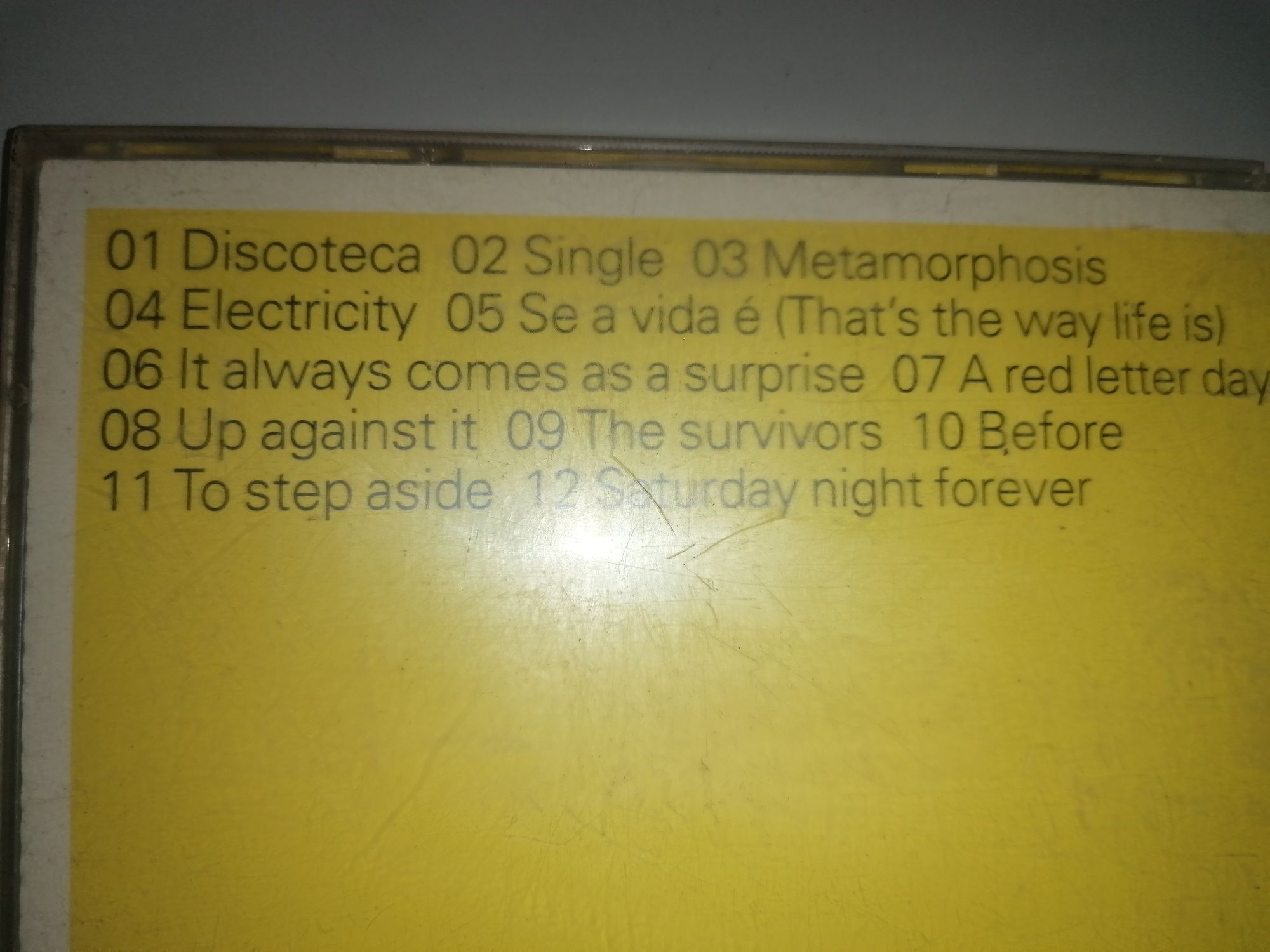 Pet shop boys CD música bilingual