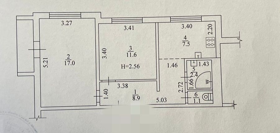 Продам 2х.ком.кв.с новым ремонтом на Салтовке.