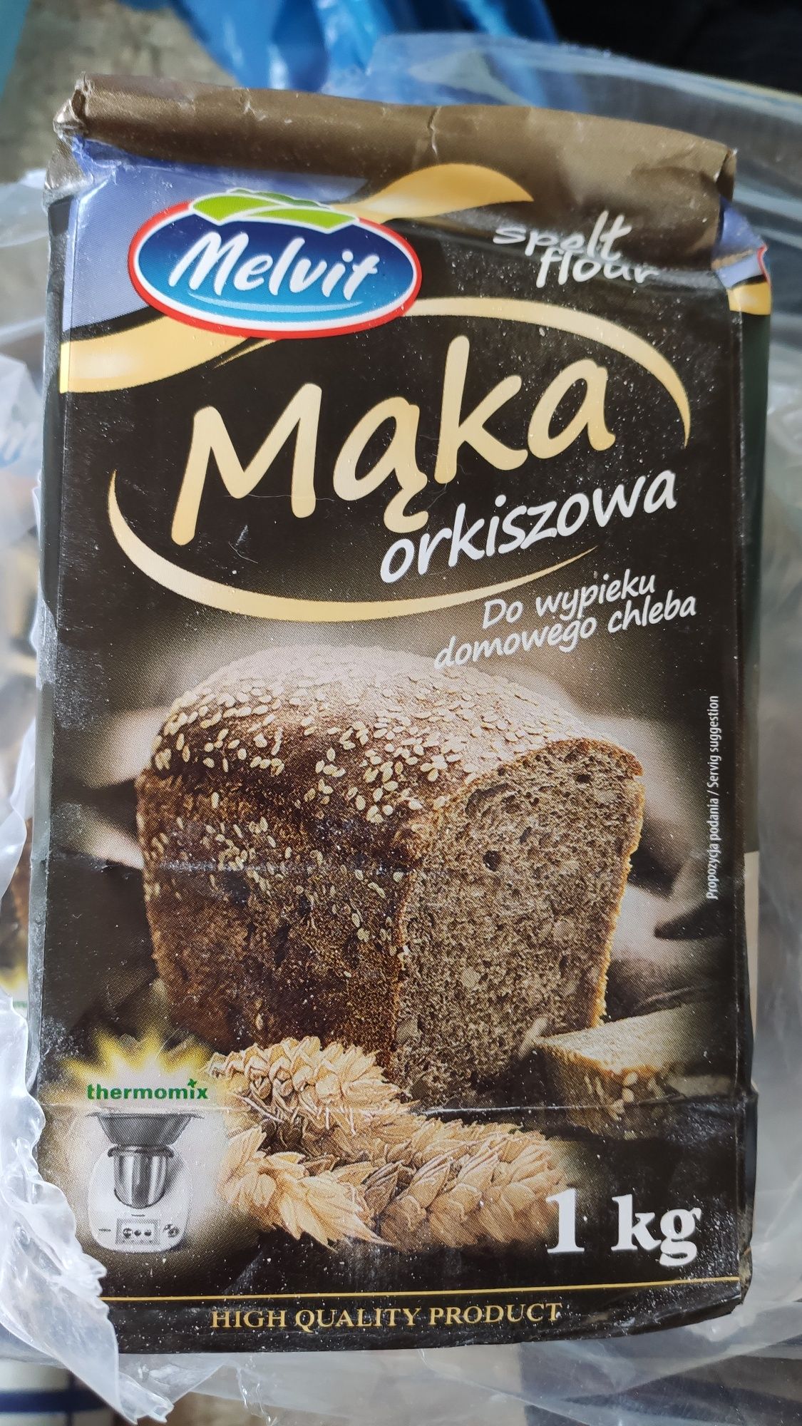 Mąka orkiszowa 8x 1kg