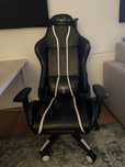 Fotel gamingowy Diablo X-One 2.0 Normal Size, czarno-czarny