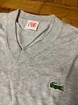 Sweter Lacoste Live L!ve rozmiar 4 / M szary nowy w serek!