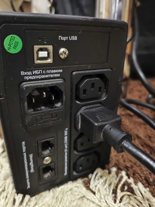 ДЖБ UPS DELTA Agilon VX600 на 600 ВА / 360 Вт холодний старт