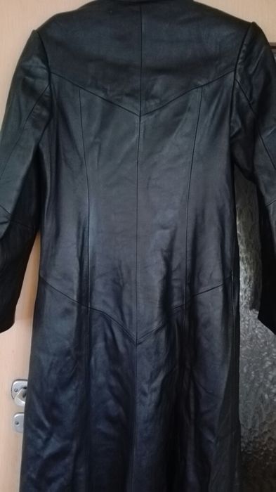 Płaszcz damski skóra