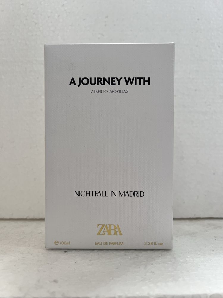 ZARA A JOURNEY WITH Nightfall in Madrid 100 ML perfumy męskie NOWE