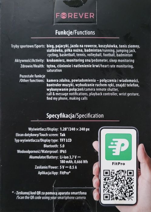 Nowy Smartwatch Forever SB-115