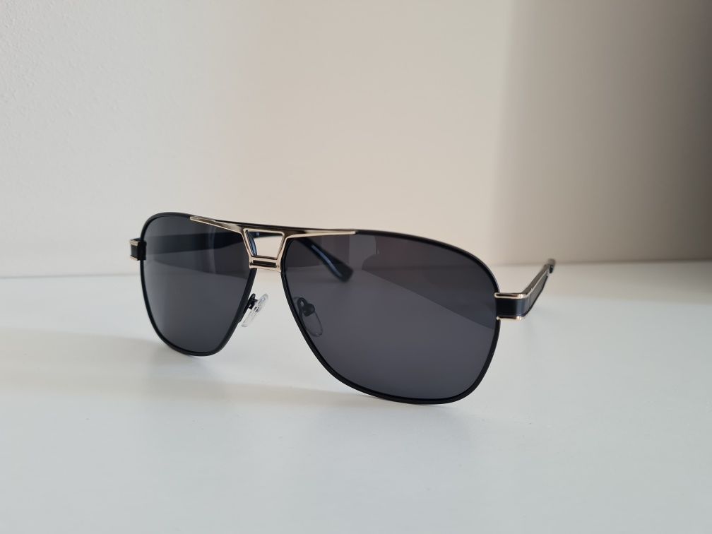 Nowe Męskie Okulary Polaryzacyjne Przeciwsłoneczne UV400 Styl Porsche