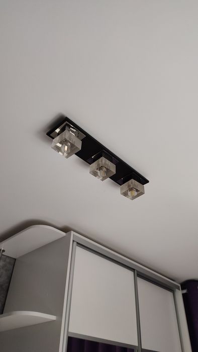 Люстра стельова altalusse INL-9152C-3. Чехія. Колір венге