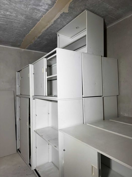 Komoda aktowa biała 120x160 komody aktowe biurowe metalowe Dynamobel