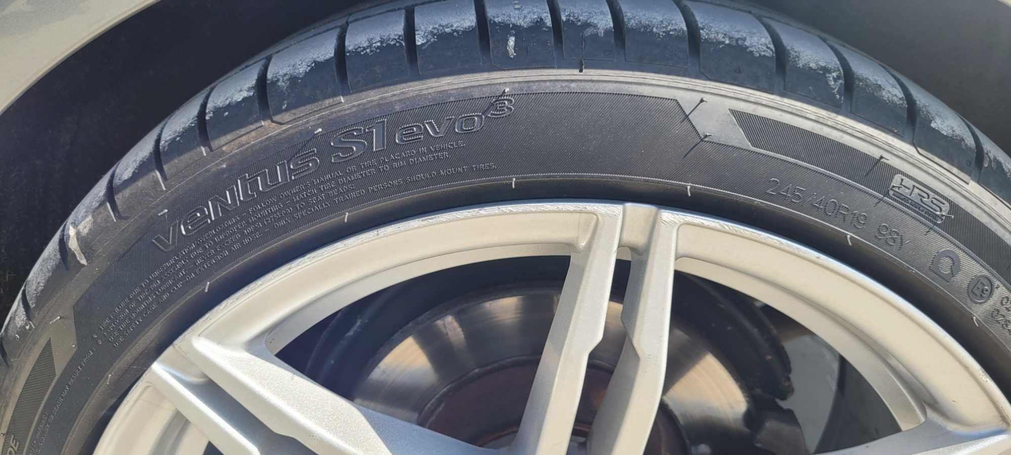 Felgi z oponami Hankook Ventus s1 Evo 245/40 r19 112 Audi vw skoda