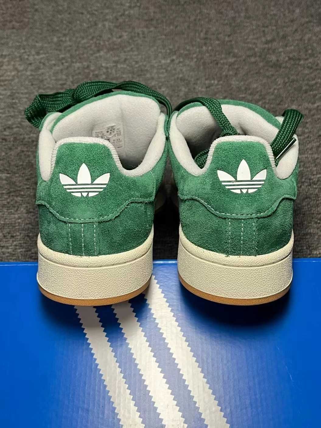 Adidas Campus 00s Dark Green Cloud White 38