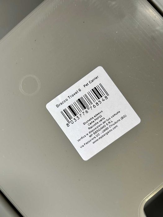 OUTLET Transporter Lotniczy Dla Psa BRACCO Rozm. 6 92x64x67,5cm IATA