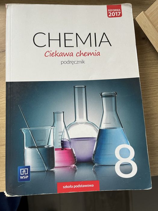 Podręcznik z chemii 8 ciekawa chemia klasa podstawówka WSiP