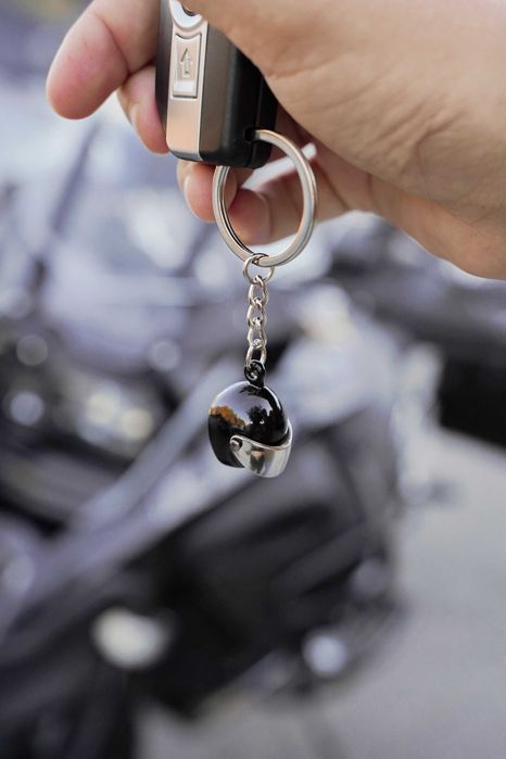 Porta-chaves capacete