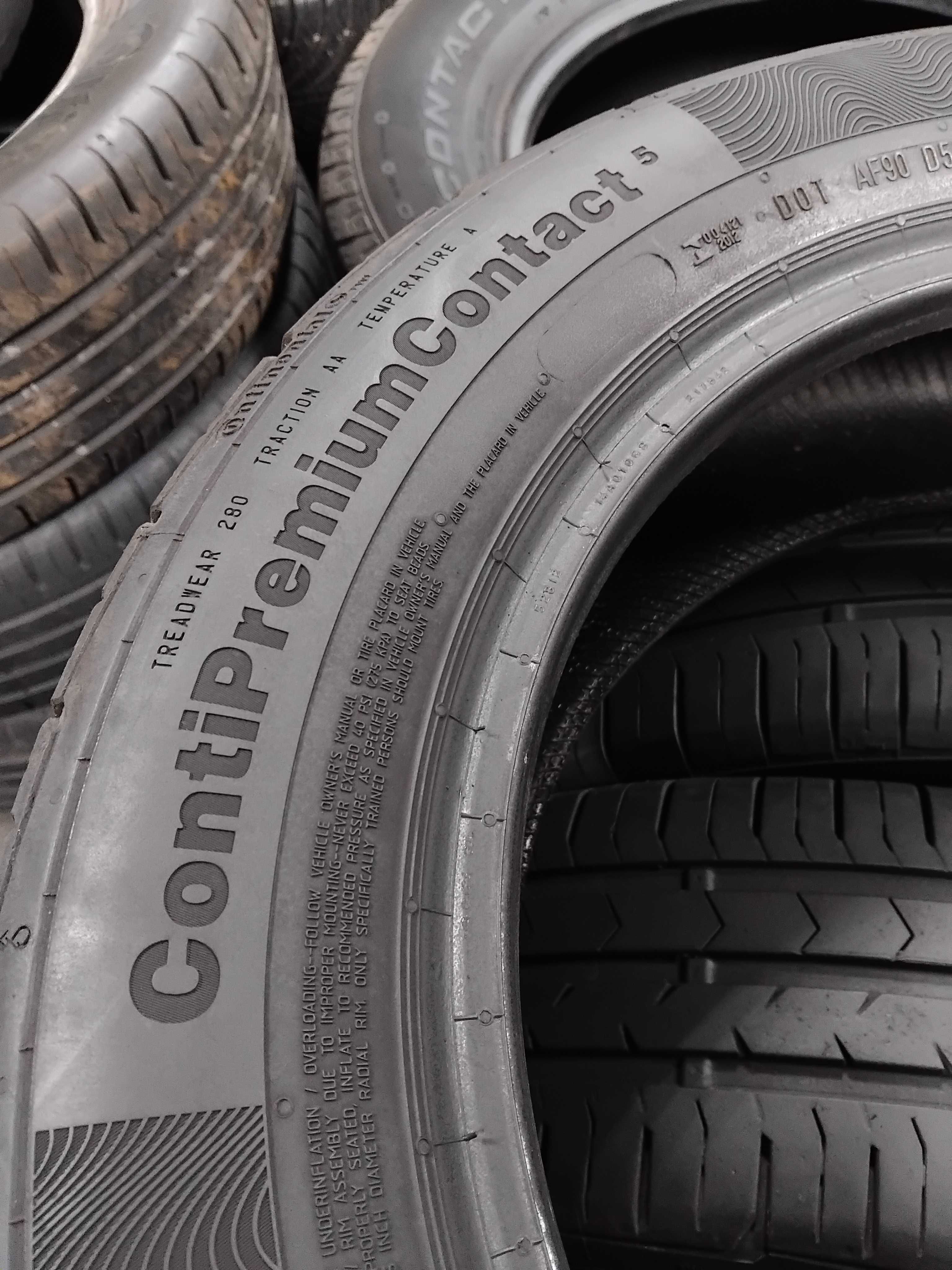 Шини бу 185/60 R15 Continental Premium Contact 5 Комплект Літо