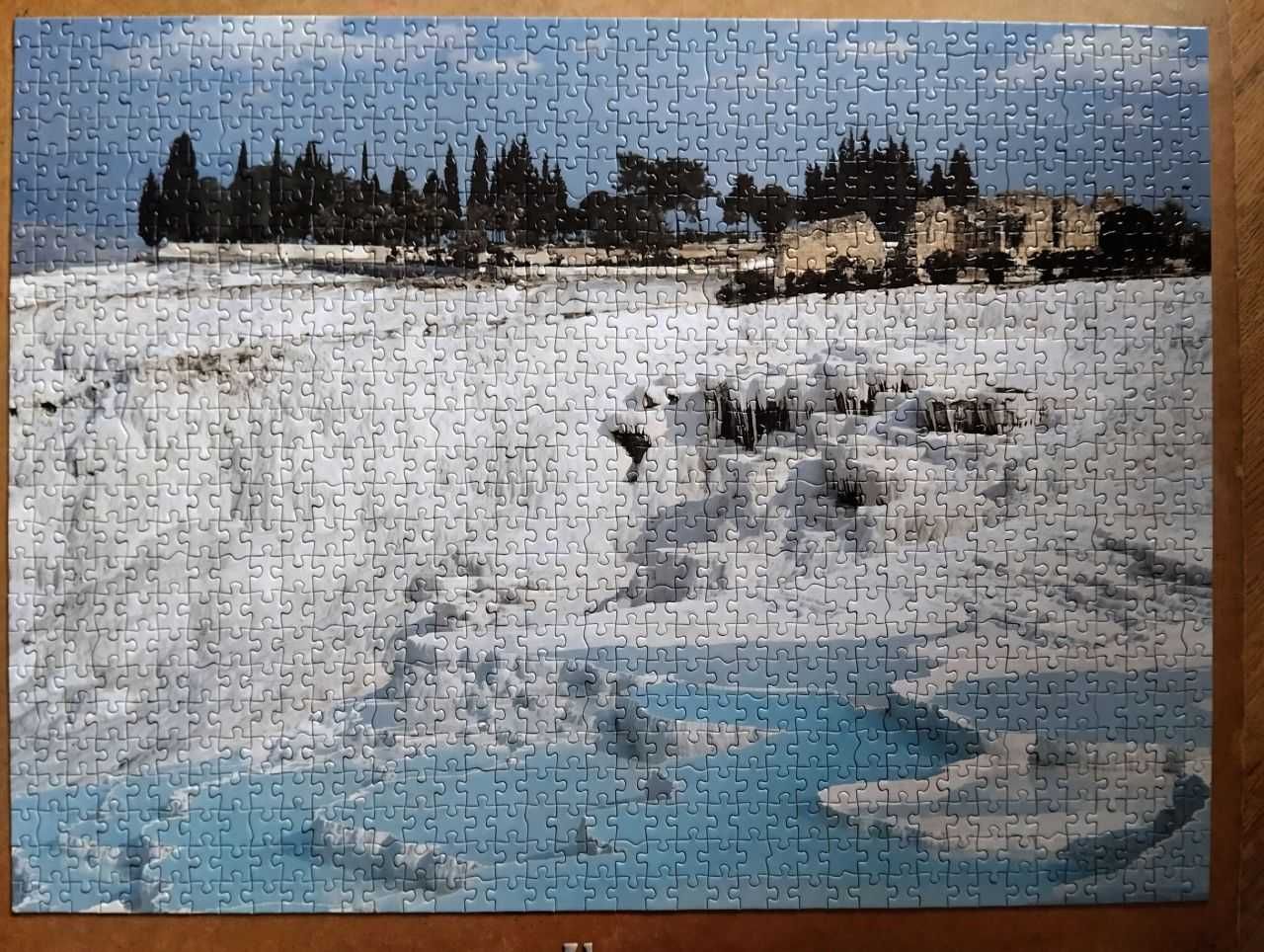 Art Puzzle 1000 - Pamukkale Denizli, Turcja