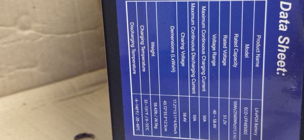 Акумулятор 48Вольт (51,2) dc house бренд із США