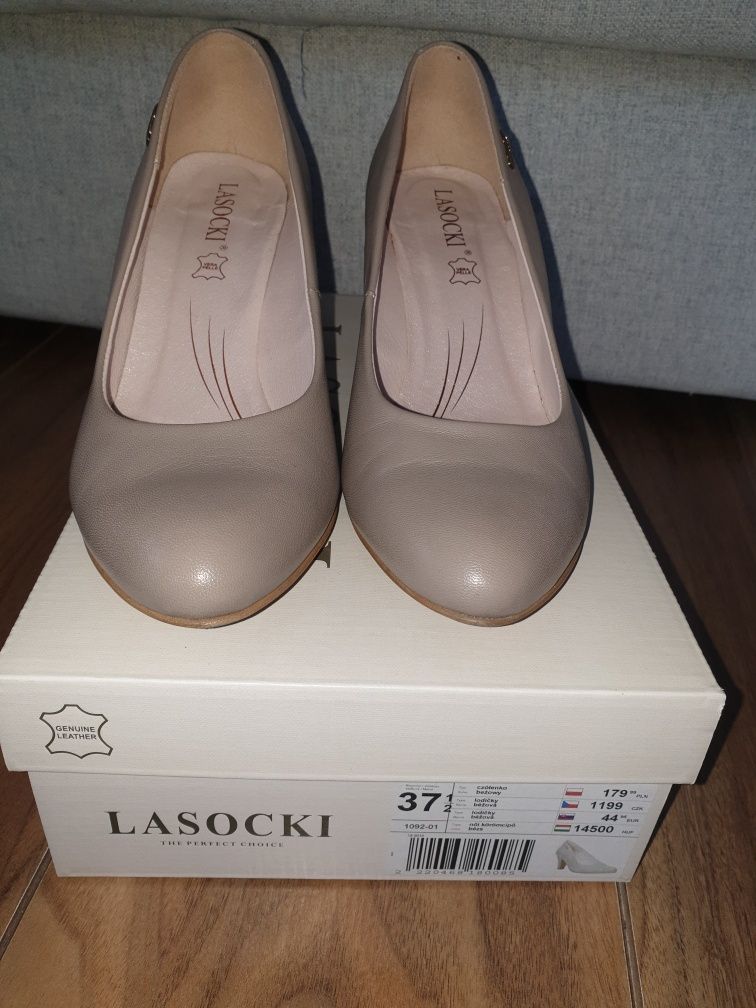 Buty czólenka Lasocki 37,5