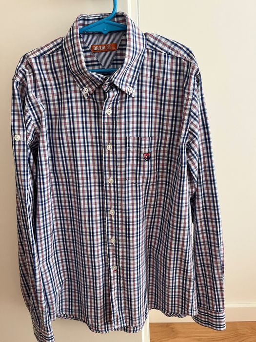 Camisa menino, 12 anos (veste pequeno)