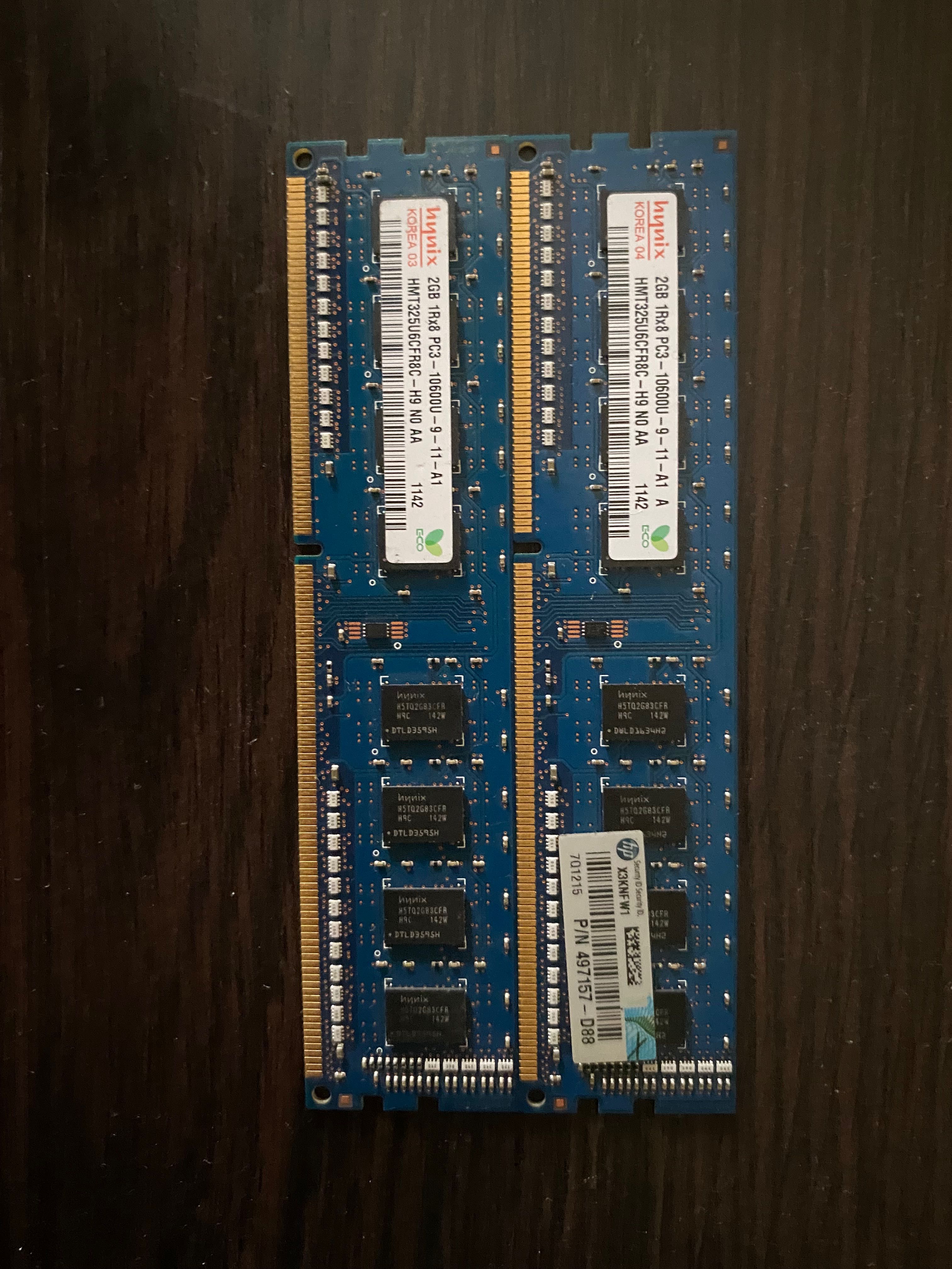 Продам оперативку Hynix 2gb