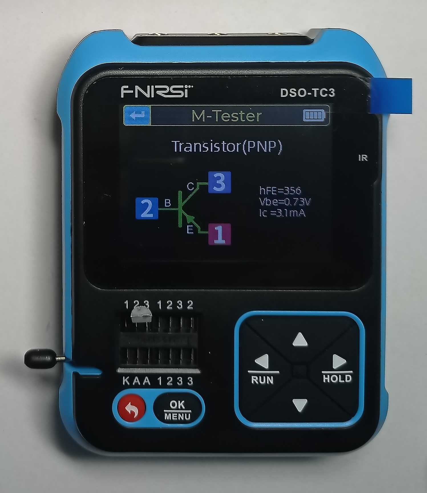 FNIRSI-DSO-TC3 oscyloskop / tester / generator PWM