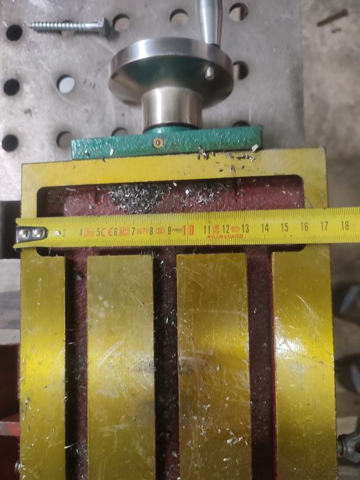 Stół krzyżowy do wiertarki stołowej masywny 25 kg