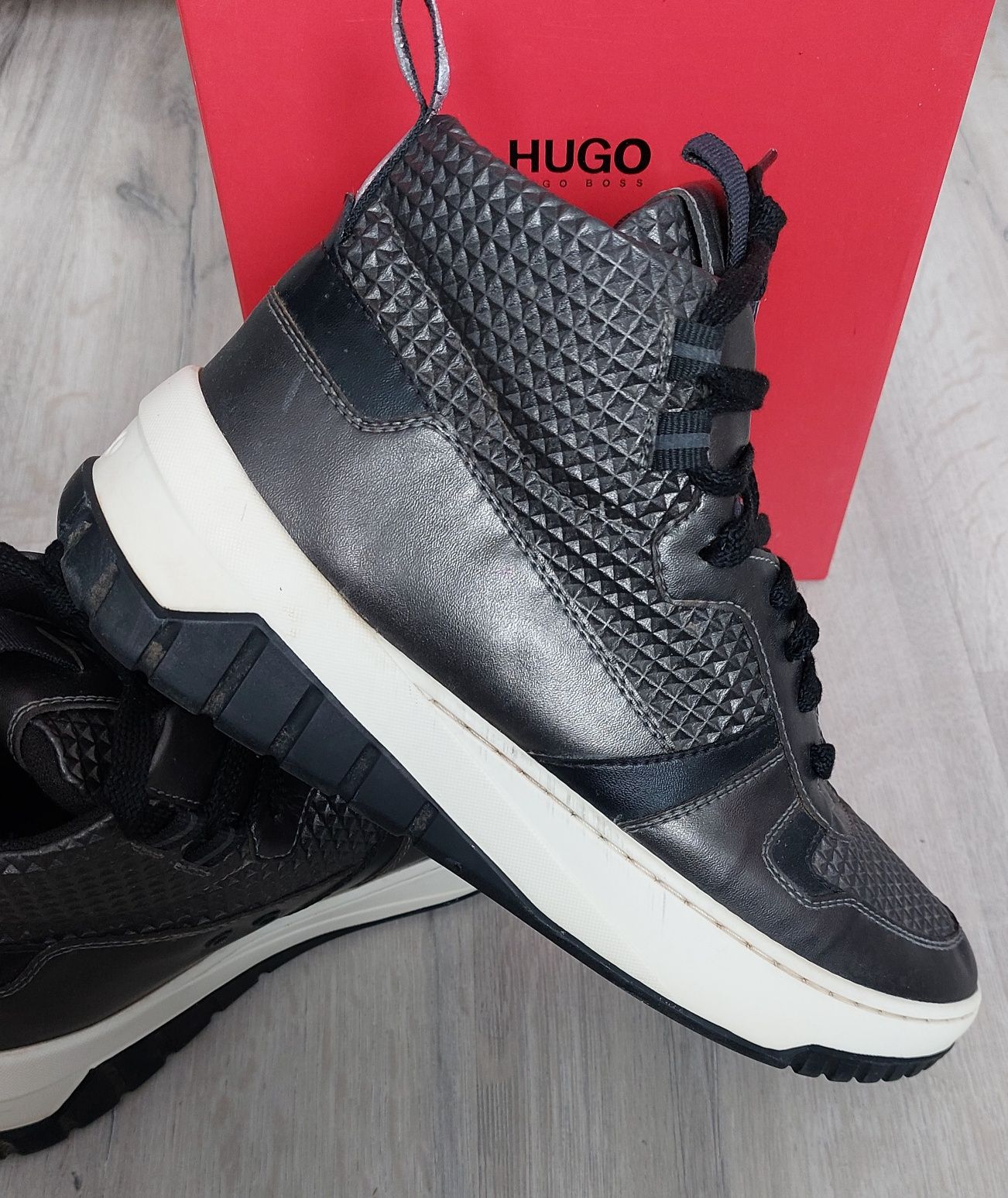 Hugo buty męskie sneakersy wysokie r. 41/27cm