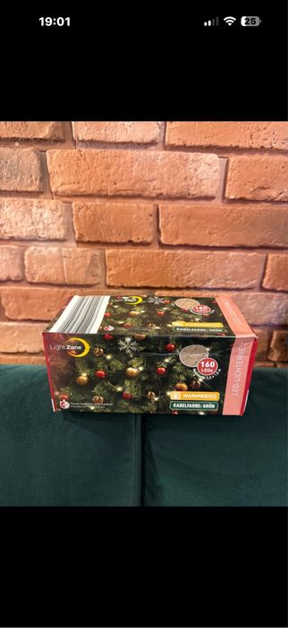 Lampki świąteczne 160 lampek