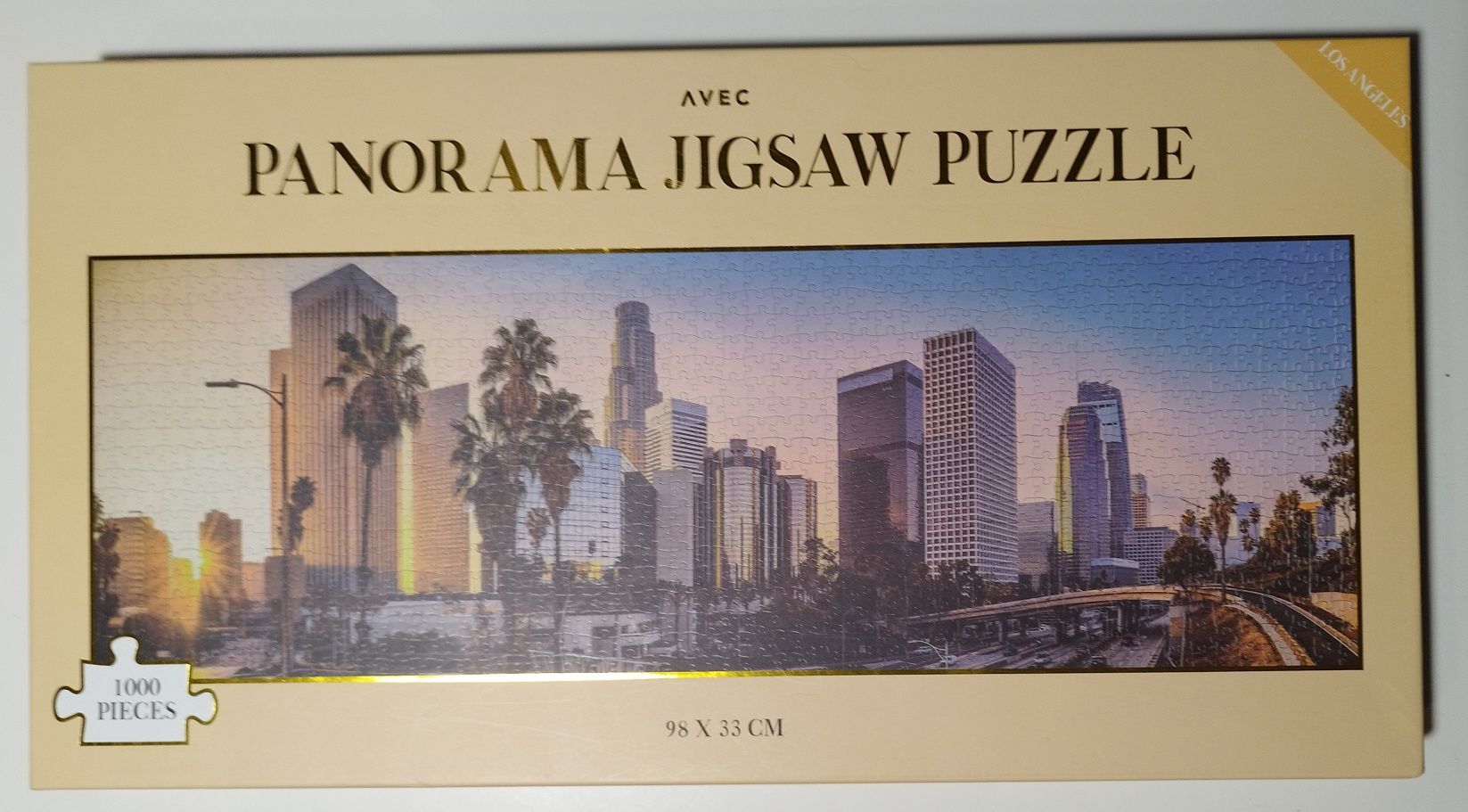 Puzzle panorama 1000 elementów Los Angeles