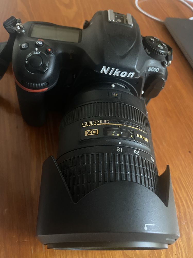 NIKON D500+ Obiektywy+ pamiec+Lampy+kontrolery lamp godex.