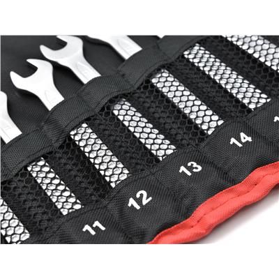 Klucze płasko-oczkowe 6-19mm 10el CRV-CS Tvardy