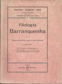 Filologia Barranquenha - J. Leite de Vasconcellos