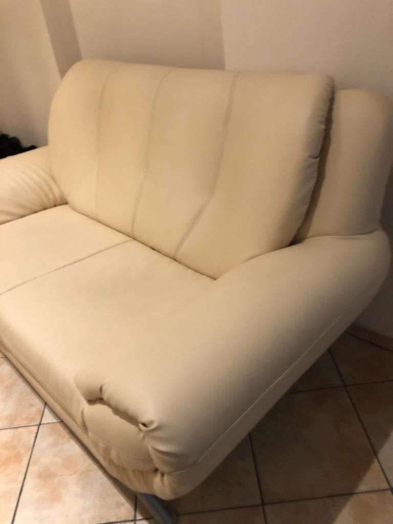 Sofa dwuosobowa i trzyosobowa ekoskóra