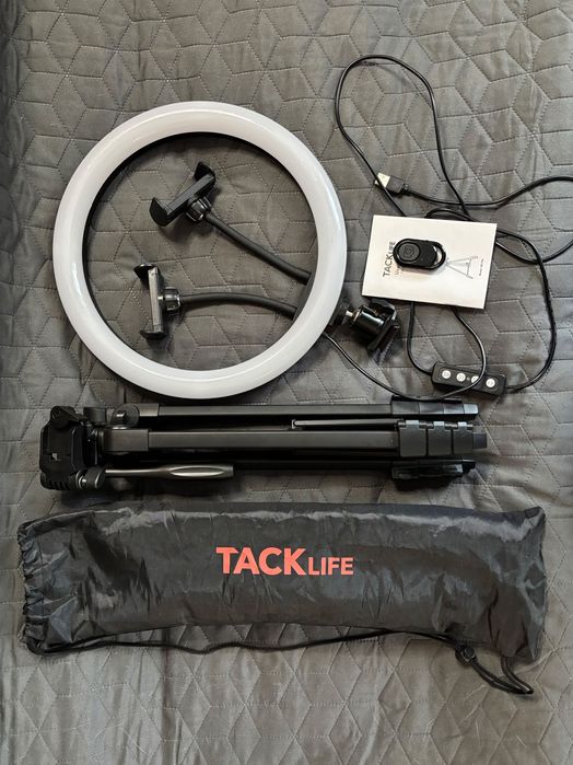 Кільцева лампа + штатив, TACKlife