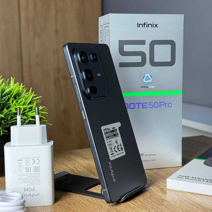 НОВИЙ Смартфон Infinix Note 50 Pro 12/256Gb Shadow Black