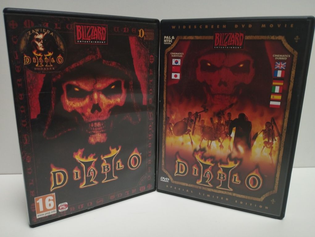 Gra PC Diablo 2 plus dodatek PL Exclusive