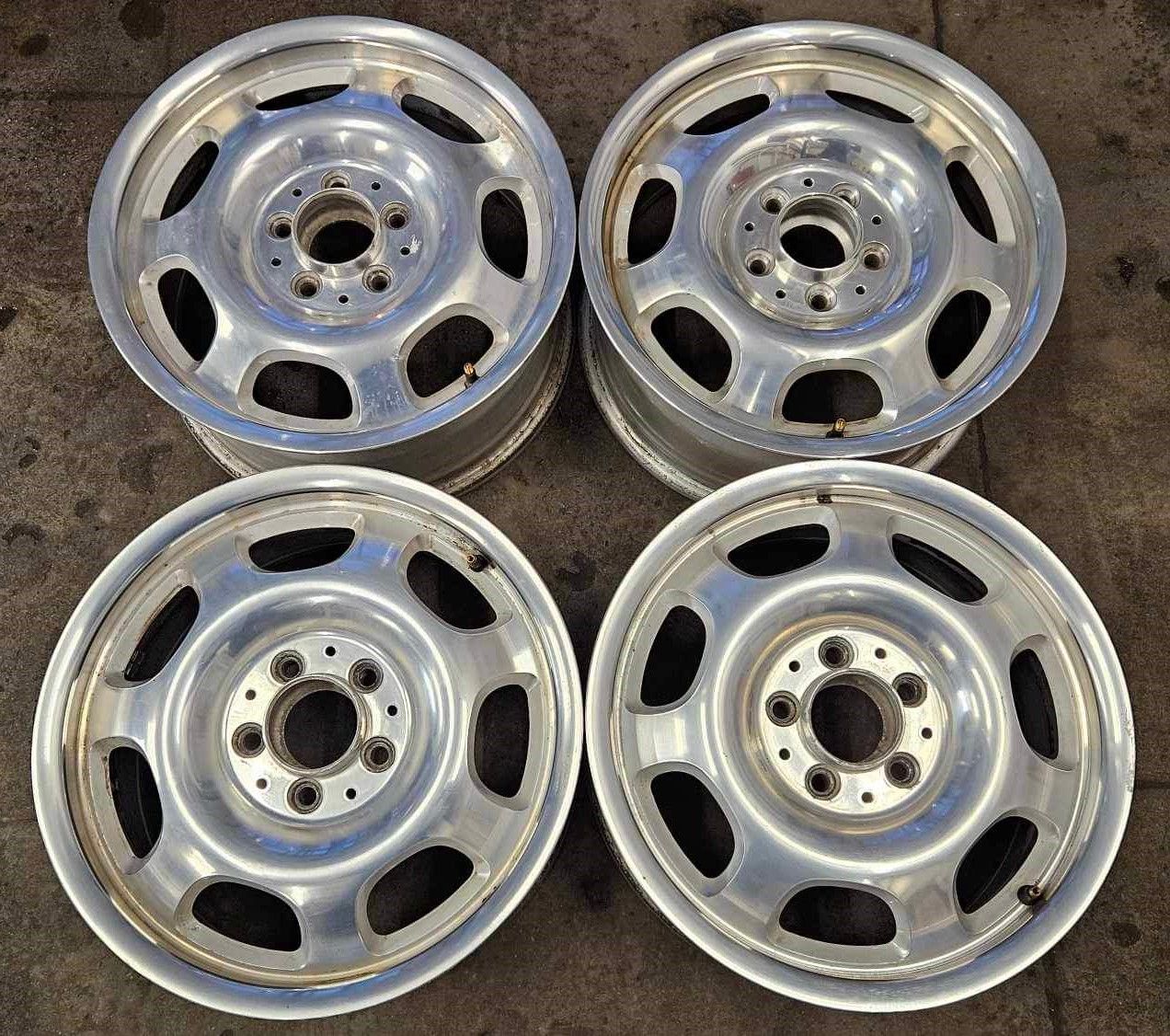 4x Felgi aluminiowe MERCEDES OE 7.5 x 16 5x112 ET46 / S-KLASA W220